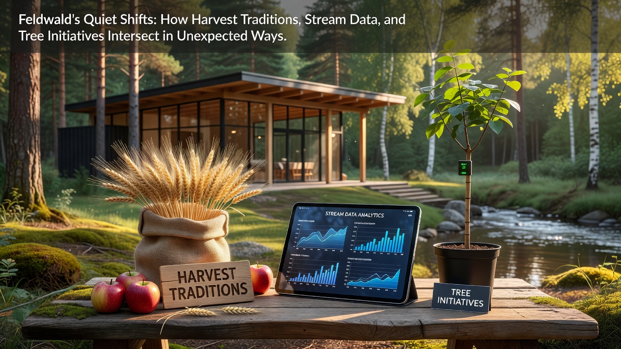 Feldwald's Quiet Shifts: How Harvest Traditions, Stream Data, and Tree Initiatives Intersect in Unexpected Ways